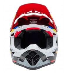 Casco Bell Moto-9S Flex Renen Nova Negro Brillo Rojo |8009254001|