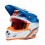 Casco Bell Moto-9S Flex Merchant Naranja Brillo Azul |8009255009|