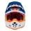Casco Bell Moto-9S Flex Merchant Naranja Brillo Azul |8009255009|