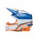 Casco Bell Moto-9S Flex Merchant Naranja Brillo Azul |8009255009|