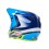 Casco Bell Mx-9 Mips Jackal Azul Brillo Amarillo |8009258006|
