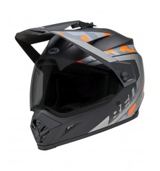Casco Bell Mx-9 Adventure Mips Mesa Negro Mate Naranja |8009260001|