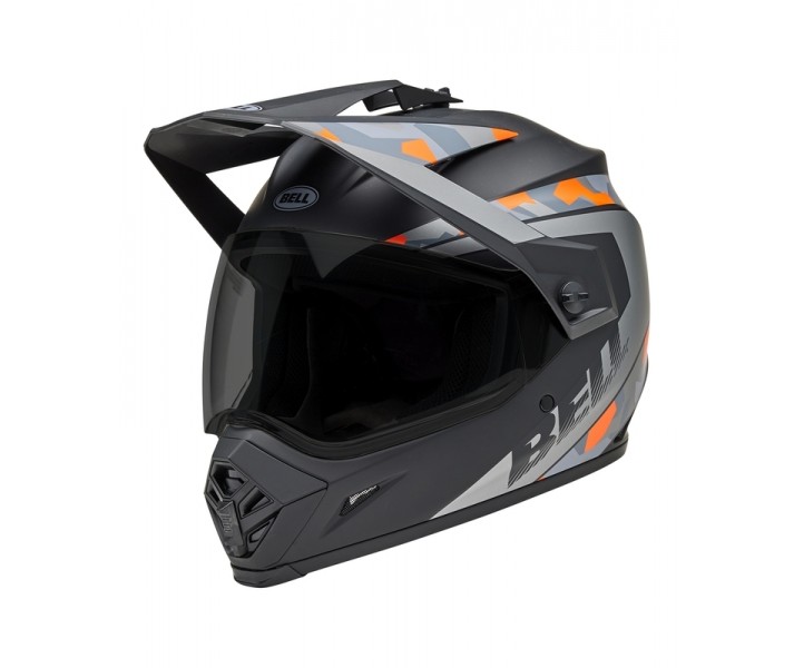 Casco Bell Mx-9 Adventure Mips Mesa Negro Mate Naranja |8009260001|