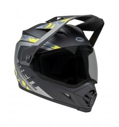 Casco Bell Mx-9 Adventure Mips Mesa Negro Mate Amarillo |8009260006|