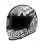 Casco Bell Eliminator Carbon Deathspray Negro Brillo Blanco |8009261001|