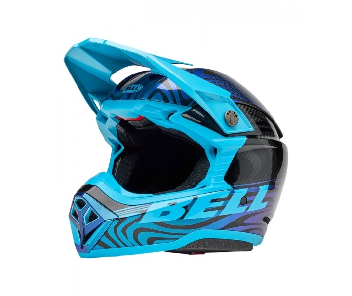 Casco Bell Moto-10 Spherical Mips Cortex Azul Brillo |8009294001|