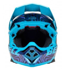 Casco Bell Moto-10 Spherical Mips Cortex Azul Brillo |8009294001|