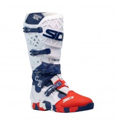 Botas Sidi Crossair X Blanco Azul Rojo |BOSOF10003|