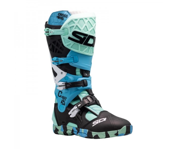Botas Sidi Crossair X Verde Azul |BOSOF10002|
