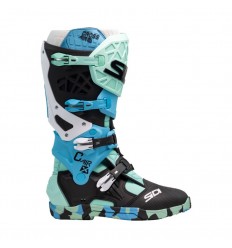Botas Sidi Crossair X Verde Azul |BOSOF10002|