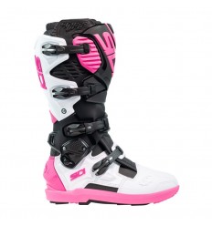 Botas Sidi Crossfire 3 Srs Negro Blanco Rosa |BOSOF32179|