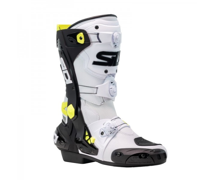 Botas Sidi Rex Blanco Negro Amarillo |BOSRA00015|