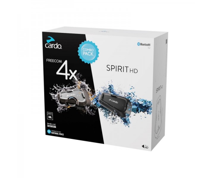 Kit Intercomunicador Cardo Freecom 4X / Spirit Hd |BUN00002|