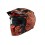 Casco Mt Streetfighter Sv S Hellish B5 Negro Rojo Mate |1327B02152|