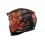 Casco Mt Streetfighter Sv S Hellish B5 Negro Rojo Mate |1327B02152|