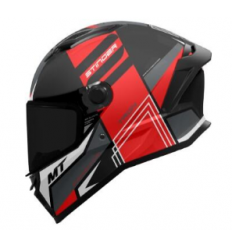 Casco Mt Stinger 2 Tron B15 Gris Rojo Brillo |13343801151|