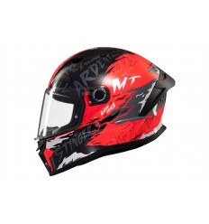 Casco Mt Stinger 2 Ardent C5 Negro Rojo Brillo |1334B702511|