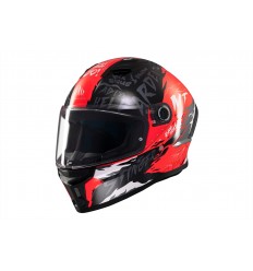 Casco Mt Stinger 2 Ardent C5 Negro Rojo Brillo |1334B702511|