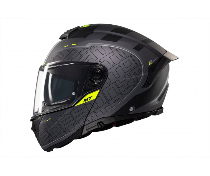 Casco Mt Atom 2 Sv Destiny C2 Negro Gris Mate |1335C23222|
