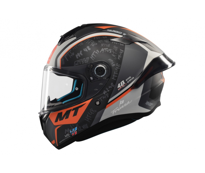 Casco Mt Targo S Ivan Ortola 2024 B4 Negro Gris Mate |1343C091421|
