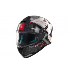 Casco Mt Targo S Brik C0 Negro Gris Brillo |1343C19201|