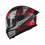 Casco Mt Braker Sv Fury C5 Rojo Gris Brillo |1346C39251|