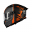 Casco Mt Braker Sv Charm B4 Negro Gris Naranja Mate |1346C40142|