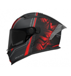 Casco Mt Braker Sv Charm B5 Gris Rojo Mate |1346C40152|
