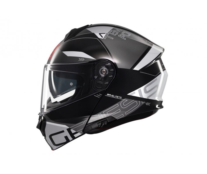 Casco Mt Genesis Sv Atempo B2 Negro Gris Brillo |1347C24121|