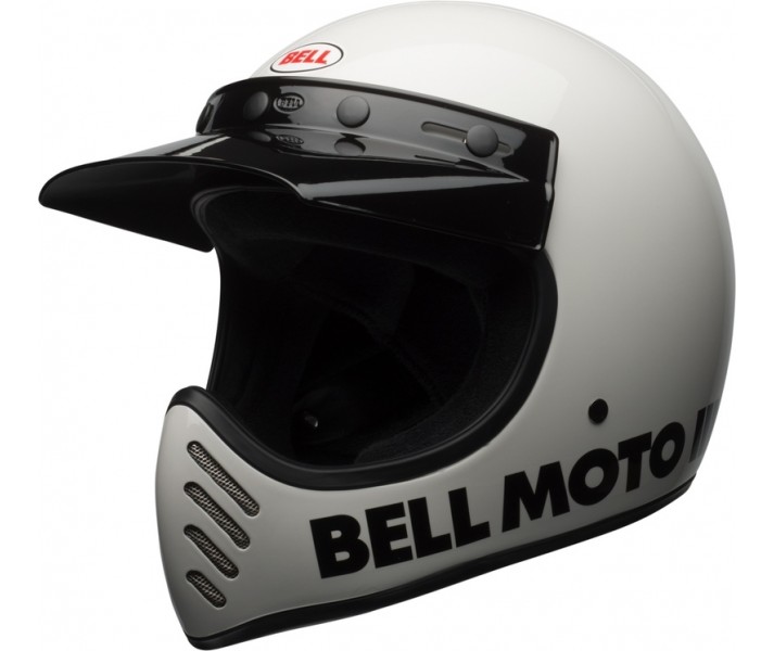 Casco Bell Moto 3 Classic Blanco Brillo XL