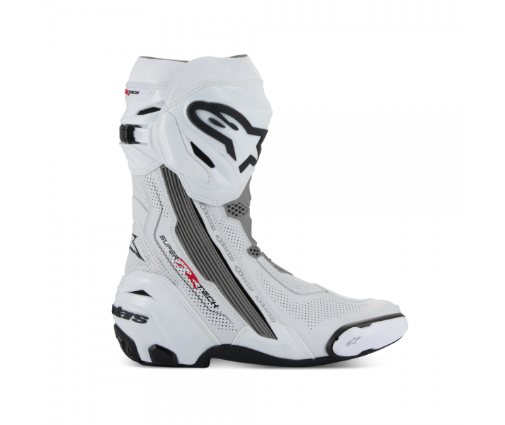 Botas Alpinestars Supertech R Vented Blanco Gris Negro |2220121-2024|