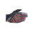 Guantes Alpinestars Aragon Negro Gris Rojo Brillo |3569920-1205|