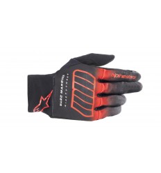 Guantes Alpinestars Aragon Negro Brillo Rojo Blanco |3569920-1342|