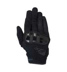 Guantes Alpinestars Mujer Chrome Negro Asfalto |3580425-1120|