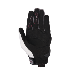 Guantes Alpinestars Mujer Chrome Blanco Borgoña |3580425-298|