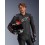 Chaqueta Alpinestars Dusk Airflow Leather Negro Rojo Fluor |3100525-1030|