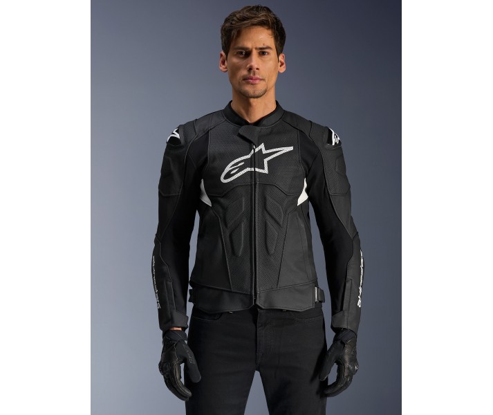 Chaqueta Alpinestars Dusk Airflow Leather Negro |3100525-1100|