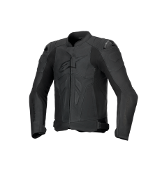 Chaqueta Alpinestars Dusk Airflow Leather Negro Blanco |3100525-12|