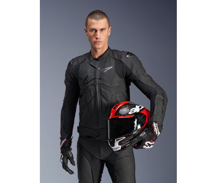 Chaqueta Alpinestars Dusk Leather Negro |3100425-10|