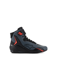 Zapatillas Alpinestars Faster-4 Negro Gris Rojo Fluor |2510425-1130|