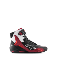 Zapatillas Alpinestars Faster-4 Negro Blanco Rojo Oscuro |2510425-1299|