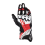 Guantes Alpinestars Gp Plus R V3 Leather Negro Blanco Rojo Brillo |3550825-1304|
