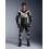 Mono Alpinestars Cuero Gp Plus V4 Sprint 1Pc Negro Blanco Rojo Fluor