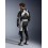 Mono Alpinestars Cuero Gp Plus V4 Sprint 1Pc Negro Blanco Rojo Fluor