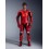 Mono Alpinestars Cuero Gp Plus V4 Sprint 1Pc Rojo Fluor Blanco |3150225-3087|