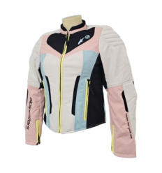 Chaqueta Alpinestars Mujer Isla Wr Crudo Coral Negro |3210425-8024|
