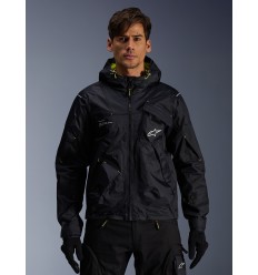 Chaqueta Alpinestars Mogress Air Negro Ponche Lima Blanco |3301625-1484|