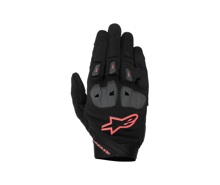 Guantes Alpinestars Sp X 1 Negro Rojo Fluor |3570125-1030|