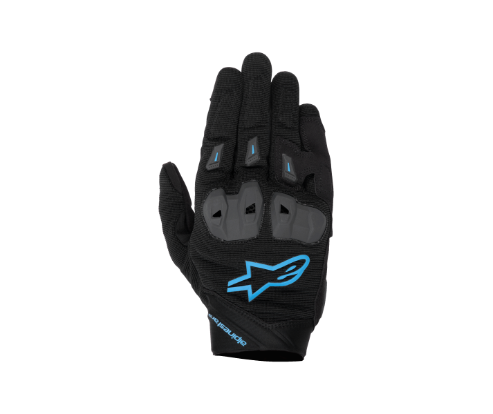 Guantes Alpinestars Sp X 1 Negro Azul Brillo |3570125-1497|