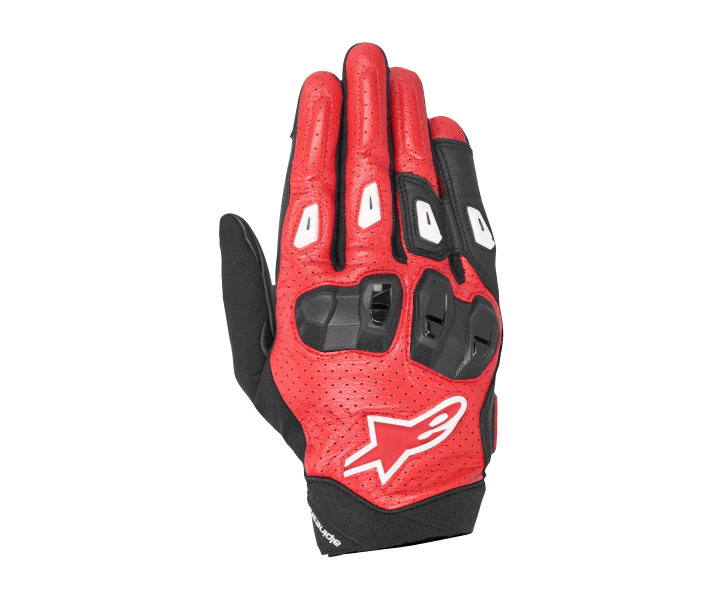 Guantes Alpinestars Sp X 7 Negro Rojo Brillo Blanco |3560625-1342|